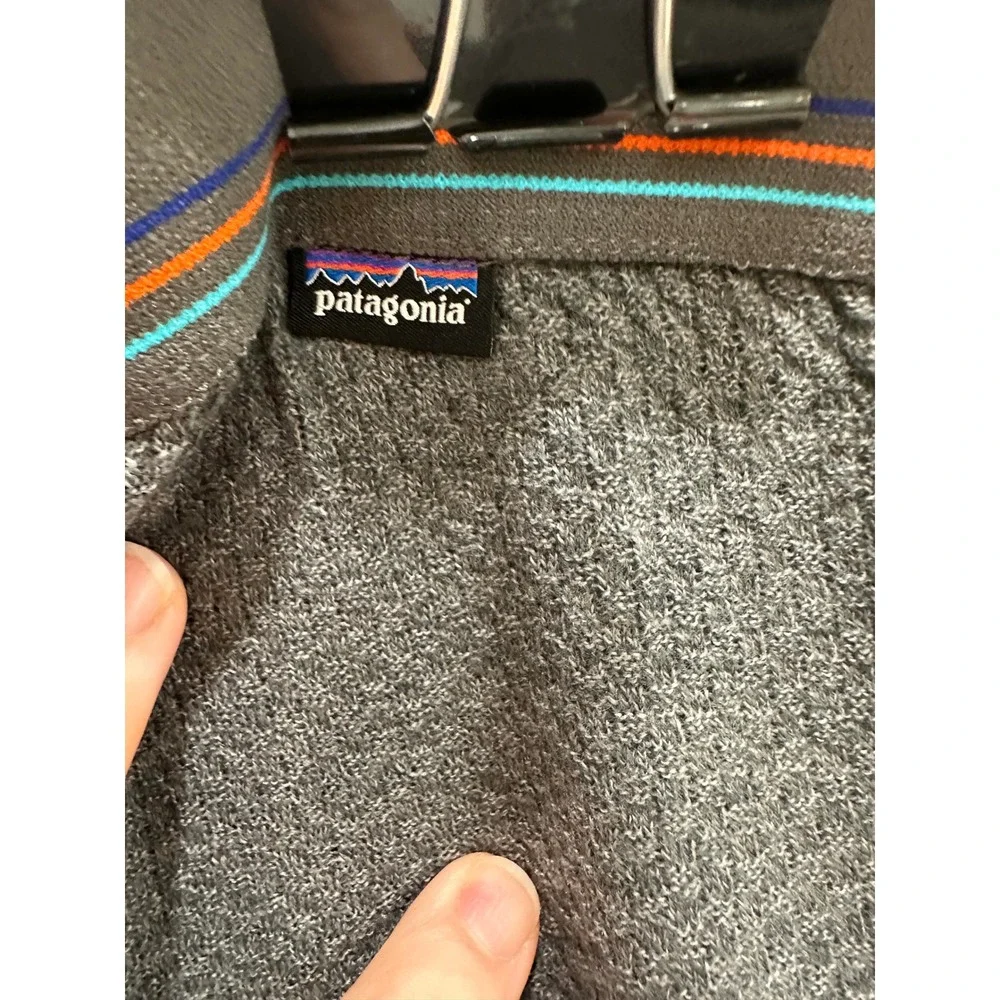 Patagonia Capilene Air Bottoms Mens XXL Gray Merino Wool Base Layer Leggings